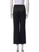 TOTEME Cropped Straight Trousers Straight Leg Pants