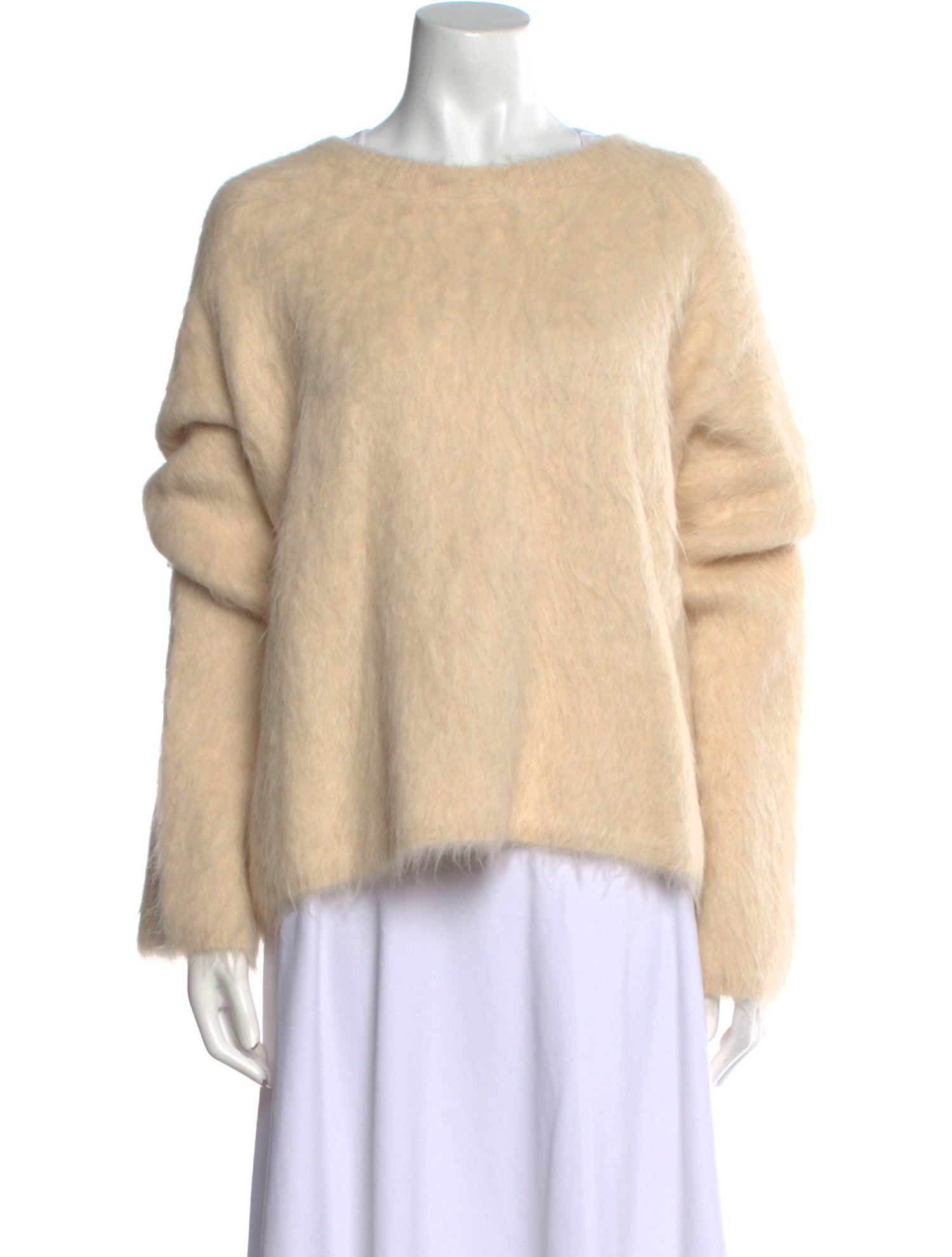 TOTEME Alpaca Scoop Neck Sweater