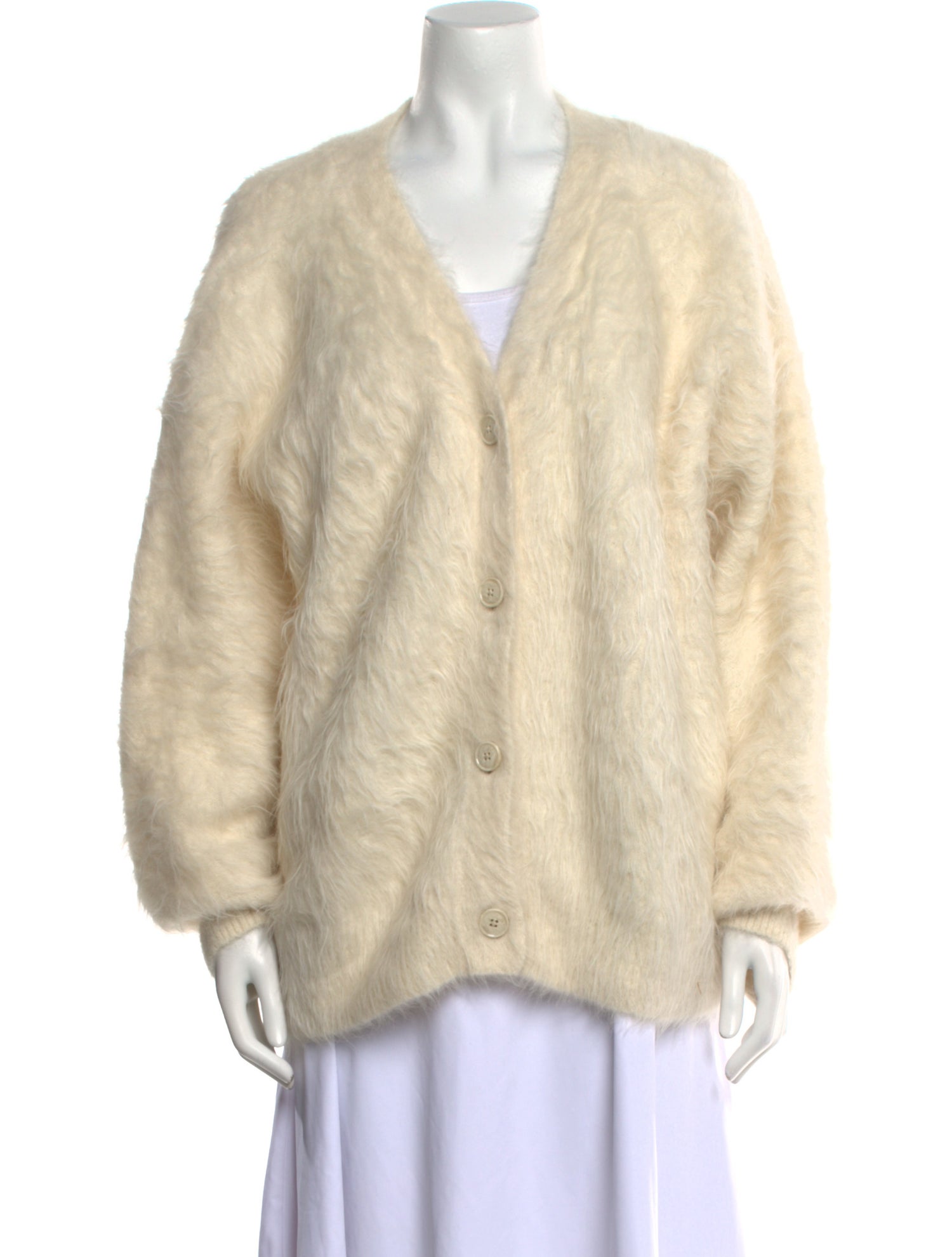 TOTEME Alpaca V-Neck Sweater