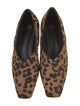 TOTEME Ponyhair Animal Print Flats