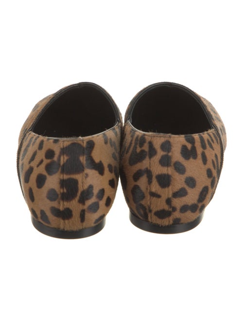 TOTEME Ponyhair Animal Print Flats