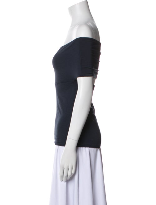 TOTEME Slip-Through Top Off-The-Shoulder Top