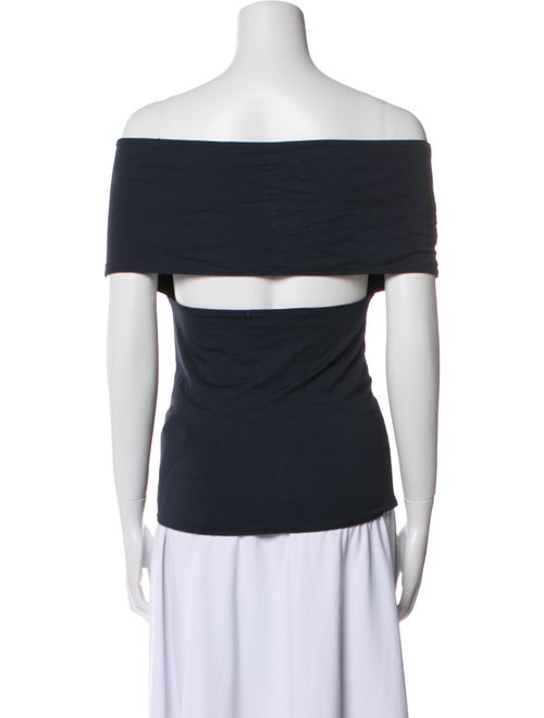 TOTEME Slip-Through Top Off-The-Shoulder Top