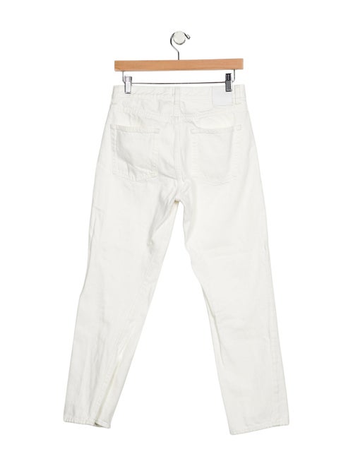 TOTEME High-Rise Straight Leg Jeans