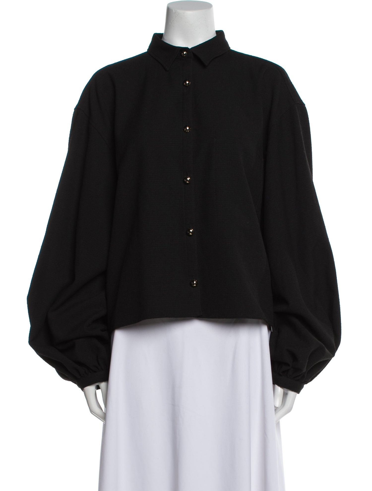 TOTEME Novale Mock Neck Sweatshirt