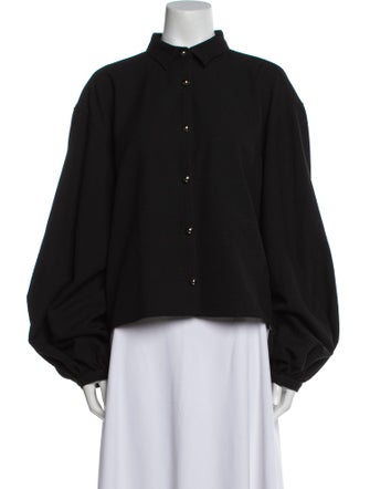 TOTEME Novale Mock Neck Sweatshirt