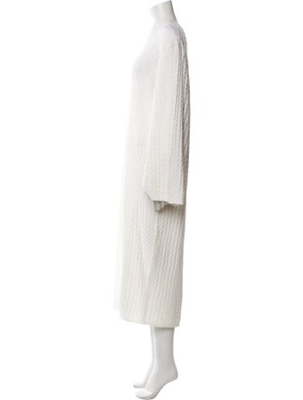 TOTEME Cable Knit Midi Length Dress