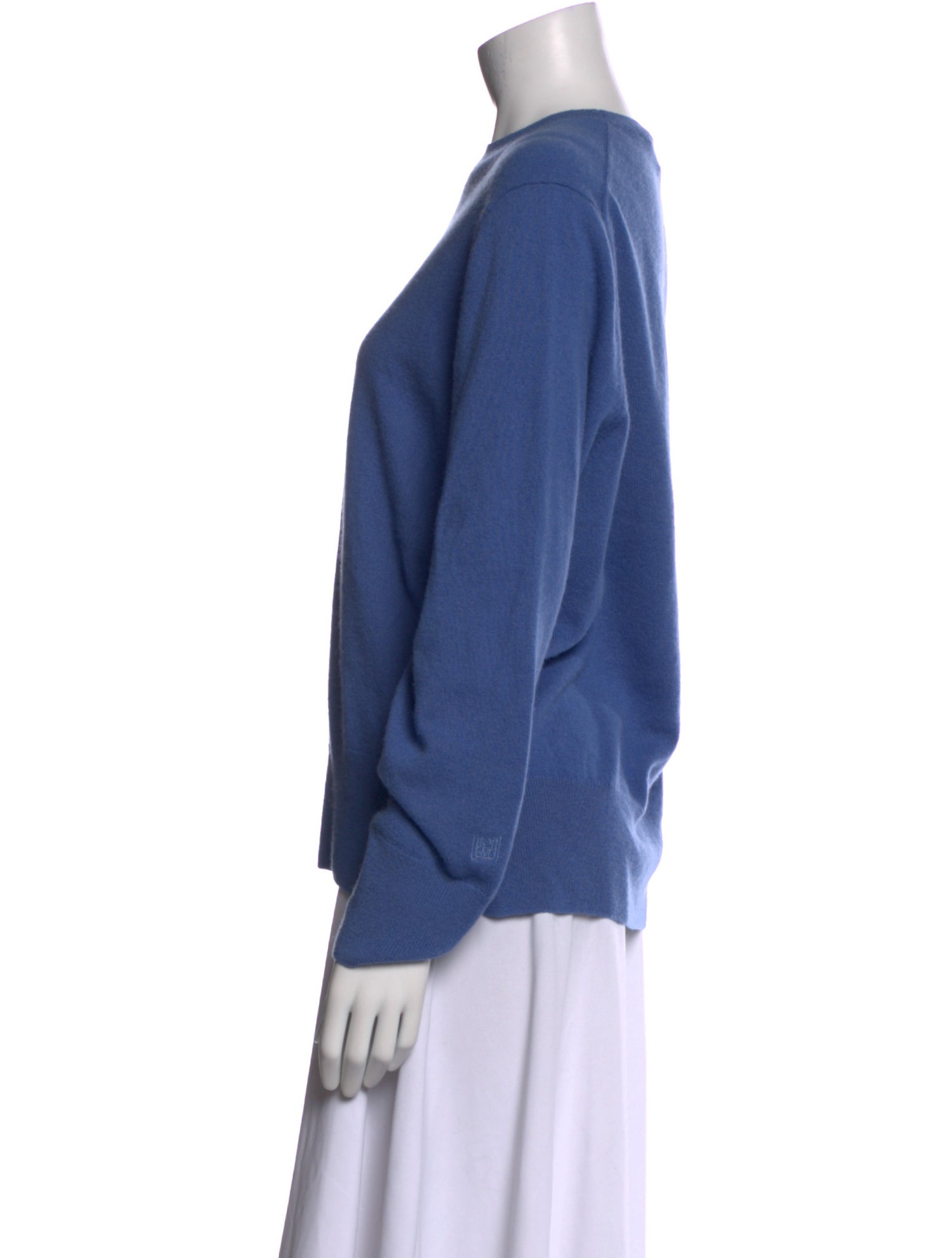 TOTEME Crew-Neck Cashmere Knit Cashmere Sweater