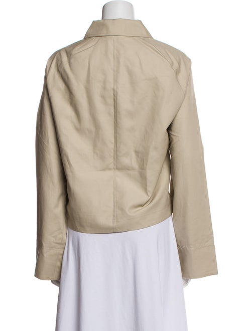 TOTEME Cropped Cotton Jacket Utility Jacket