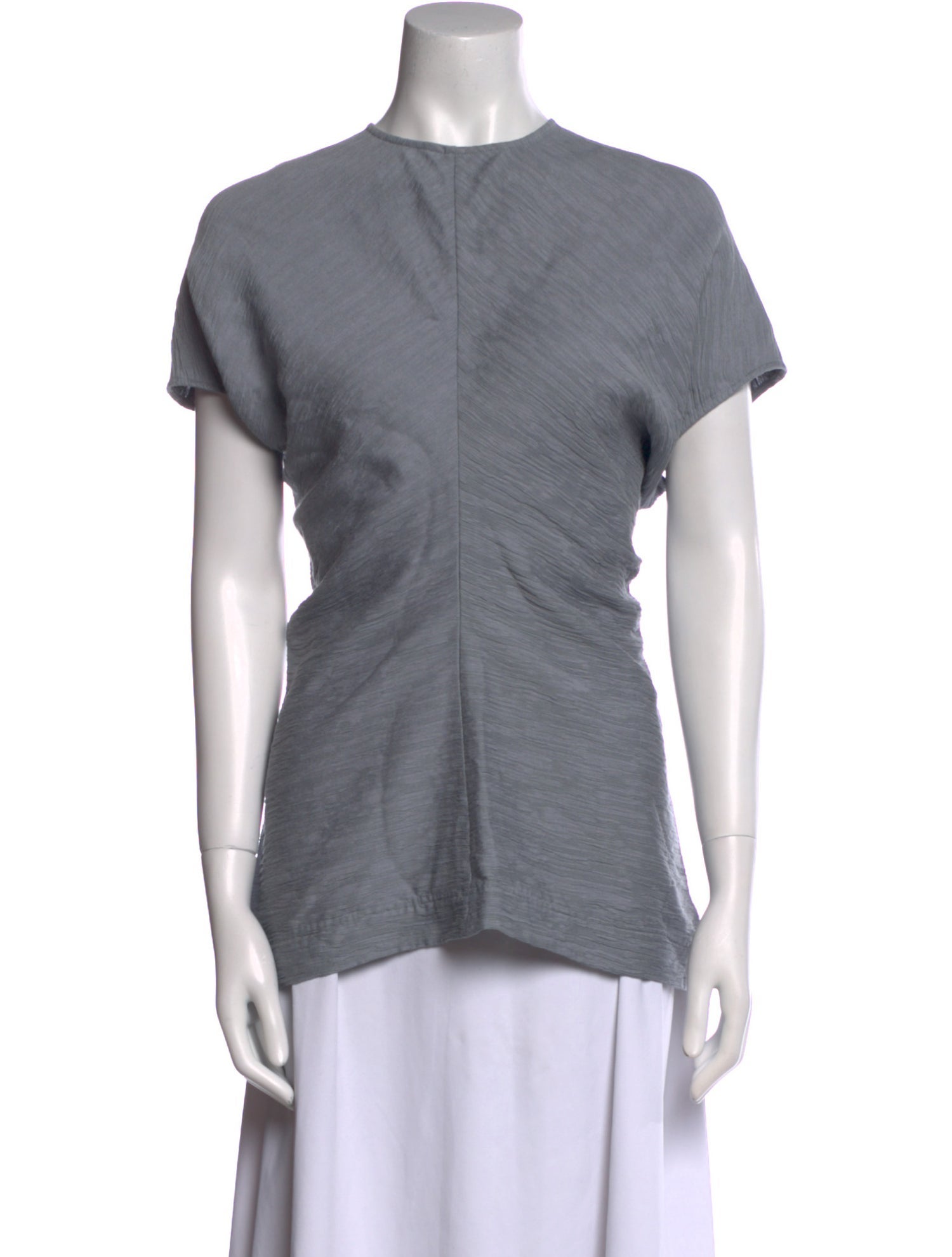 TOTEME Slouch Waist Crew Neck T-Shirt