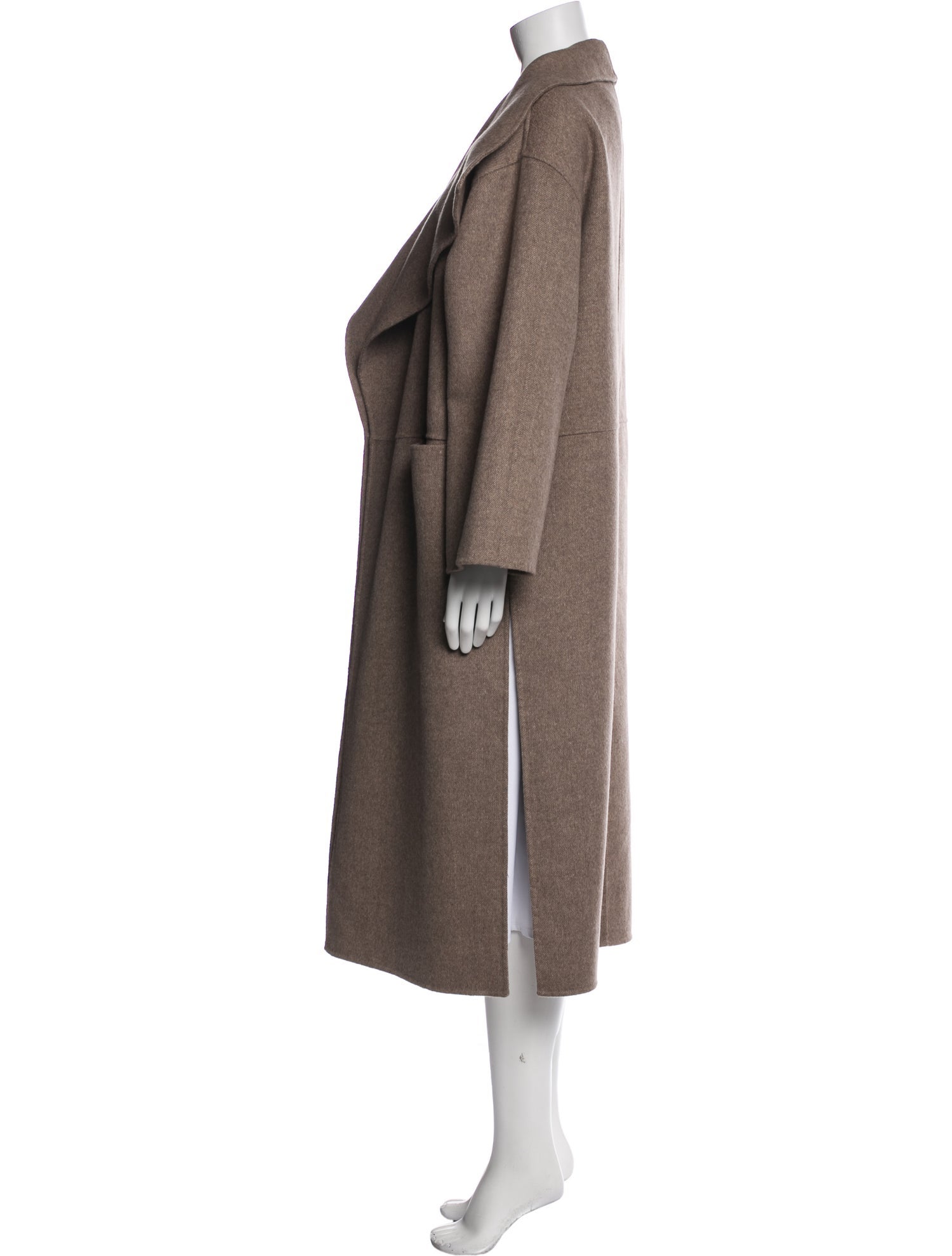 TOTEME Signature Wool Cashmere Coat Wool Coat