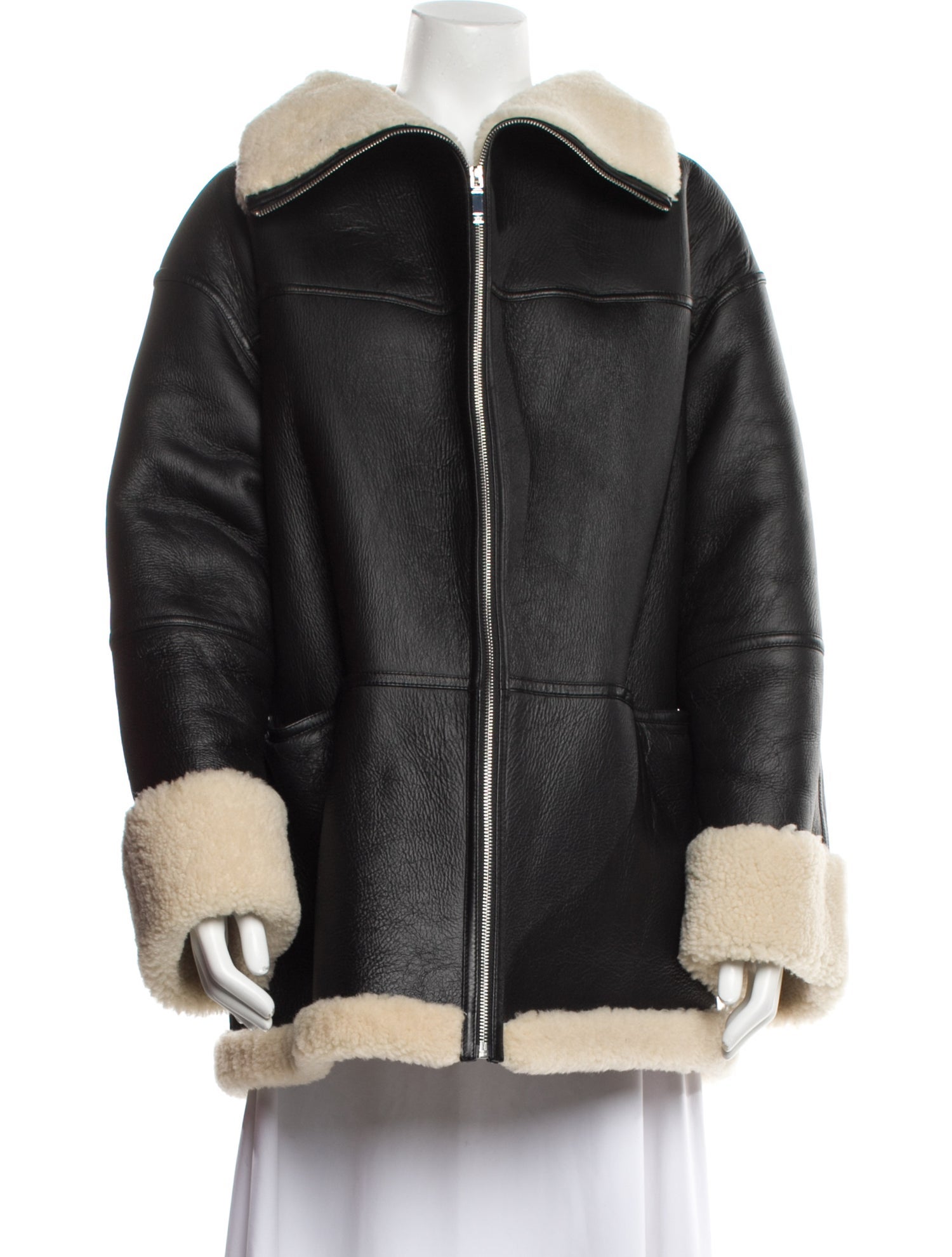 TOTEME Shearling Fur Jacket