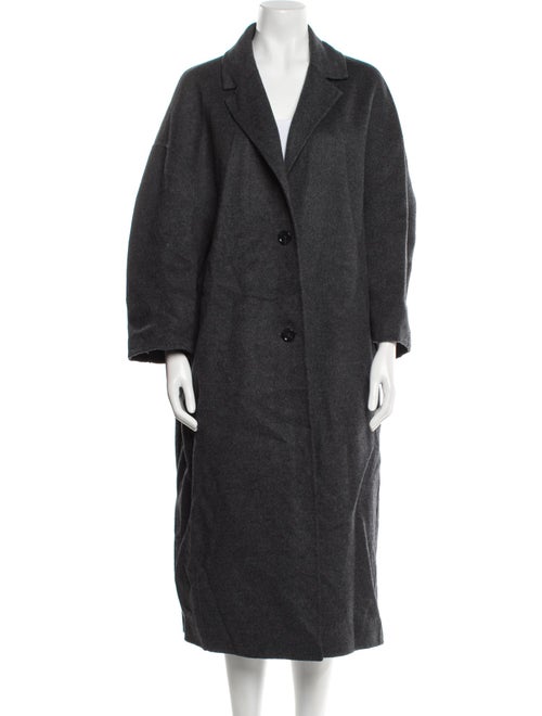 TOTEME Wool Faux Fur Coat