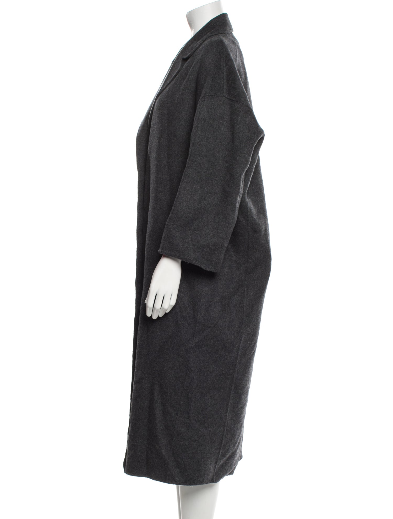 TOTEME Wool Faux Fur Coat