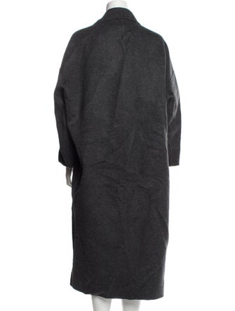 TOTEME Wool Faux Fur Coat