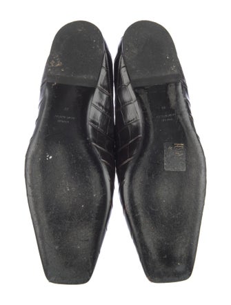 TOTEME Embossed Leather Flats