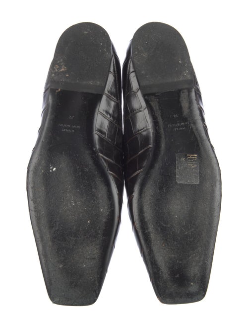 TOTEME Embossed Leather Flats