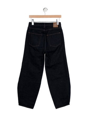 TOTEME High-Rise Straight Leg Jeans