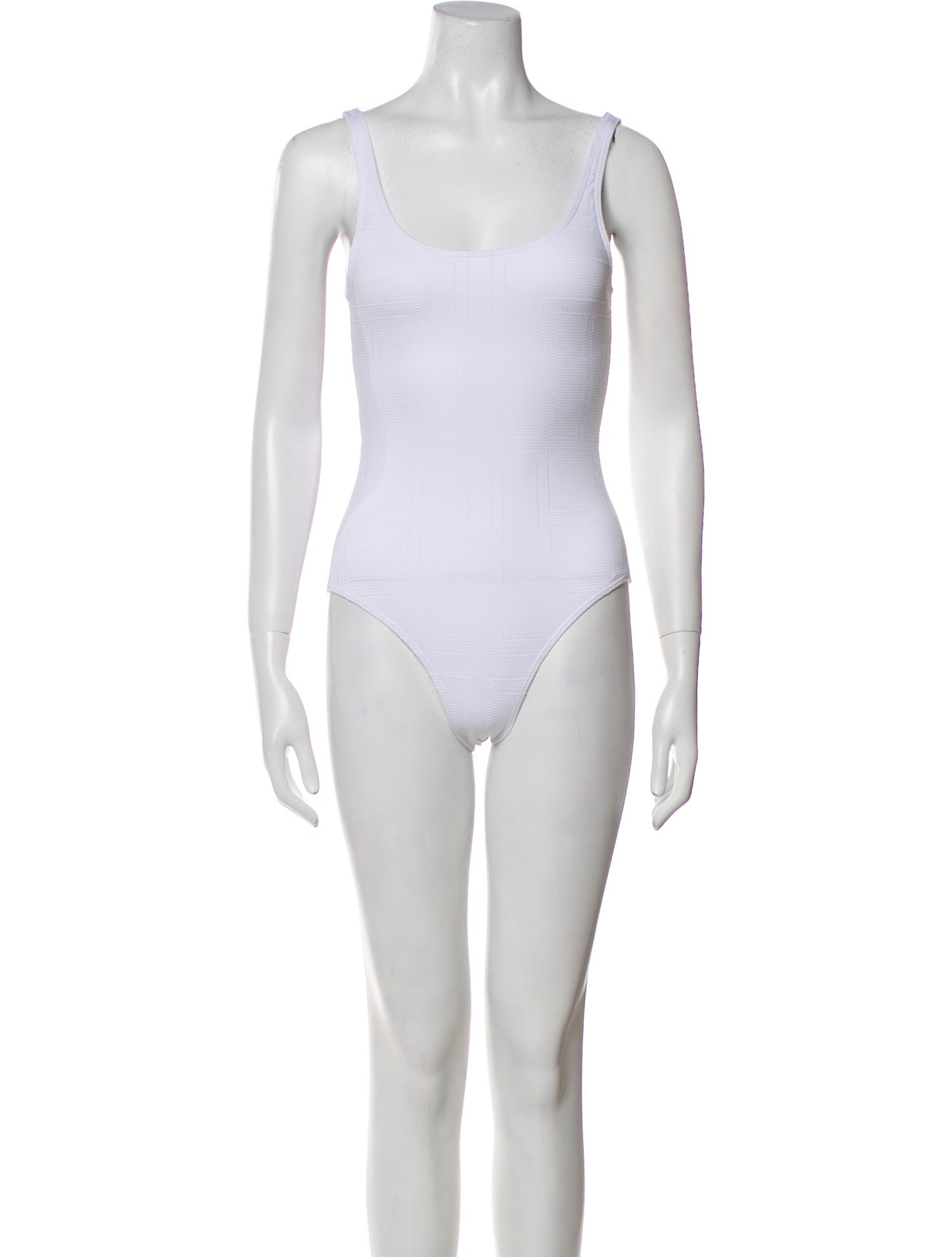 TOTEME Monogram Pointelle Swimsuit One-Piece w/ Tags