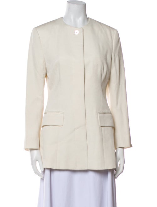 TOTEME Collarless Cinched Jacket Evening Jacket