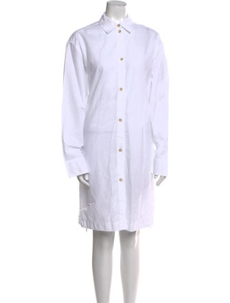 TOTEME Jacquard Stripe Knee-Length Dress