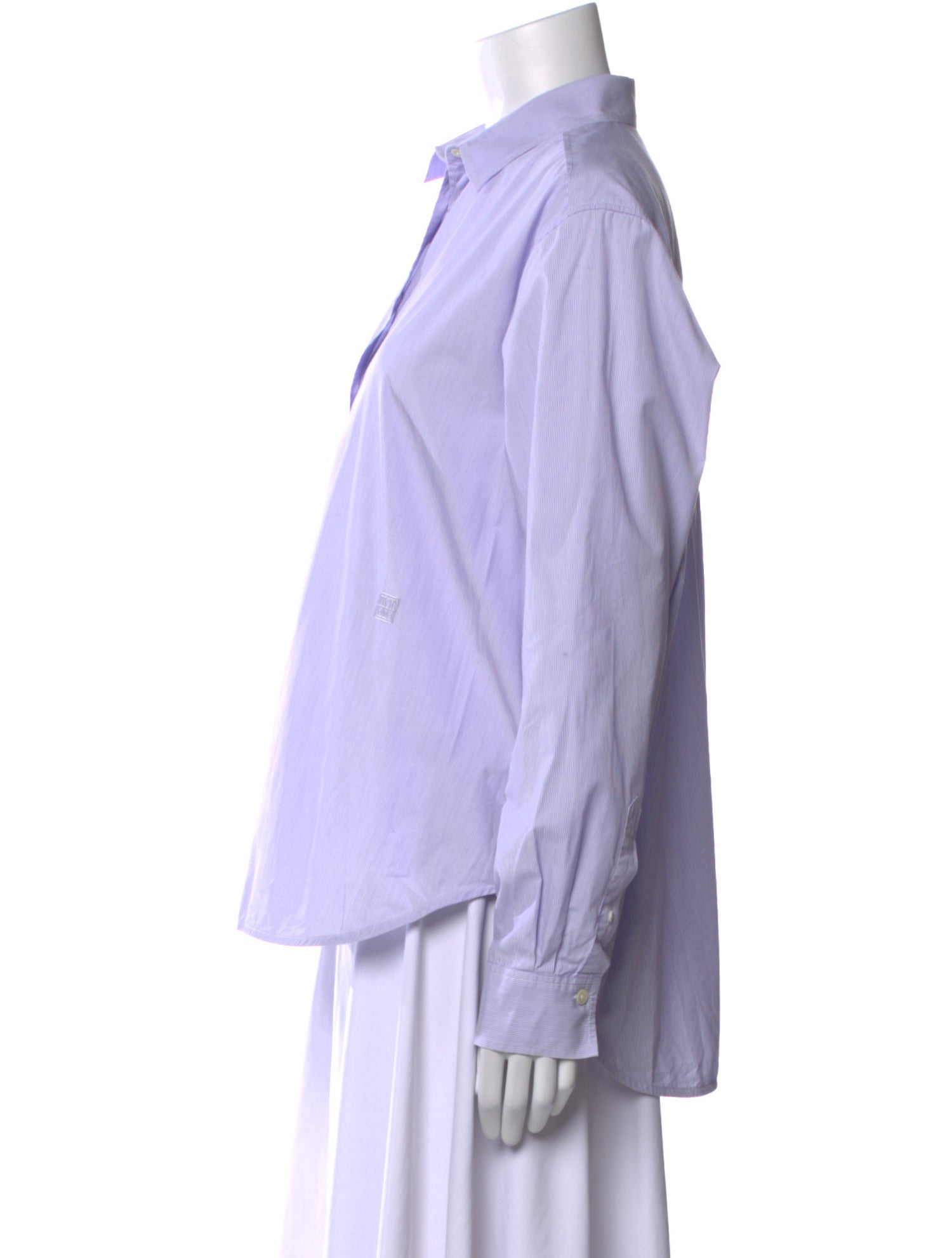 TOTEME Long Sleeve Button-Up Top