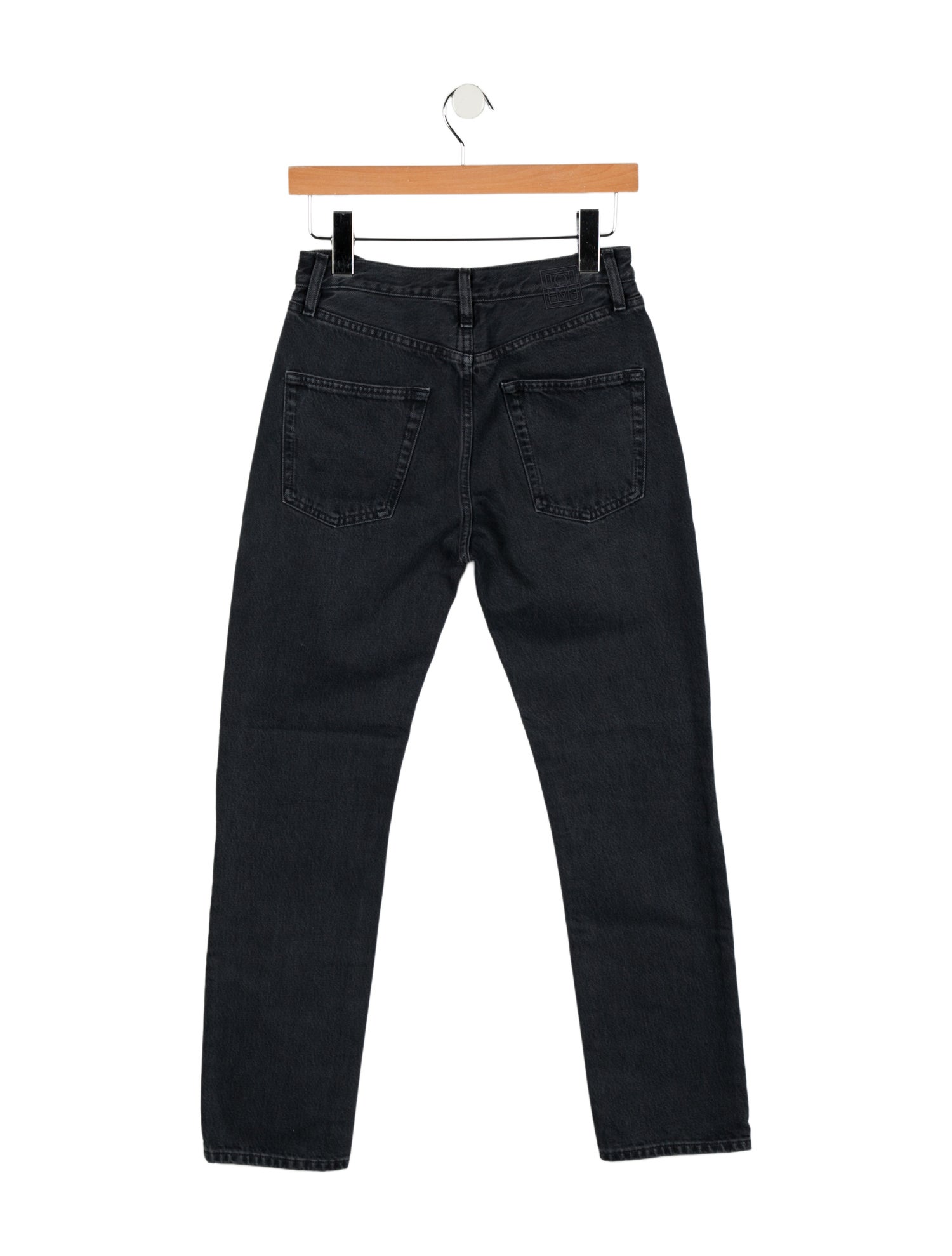 TOTEME Mid-Rise Straight Leg Jeans