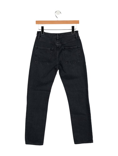 TOTEME Mid-Rise Straight Leg Jeans