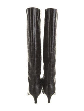 TOTEME Embossed Leather Boots