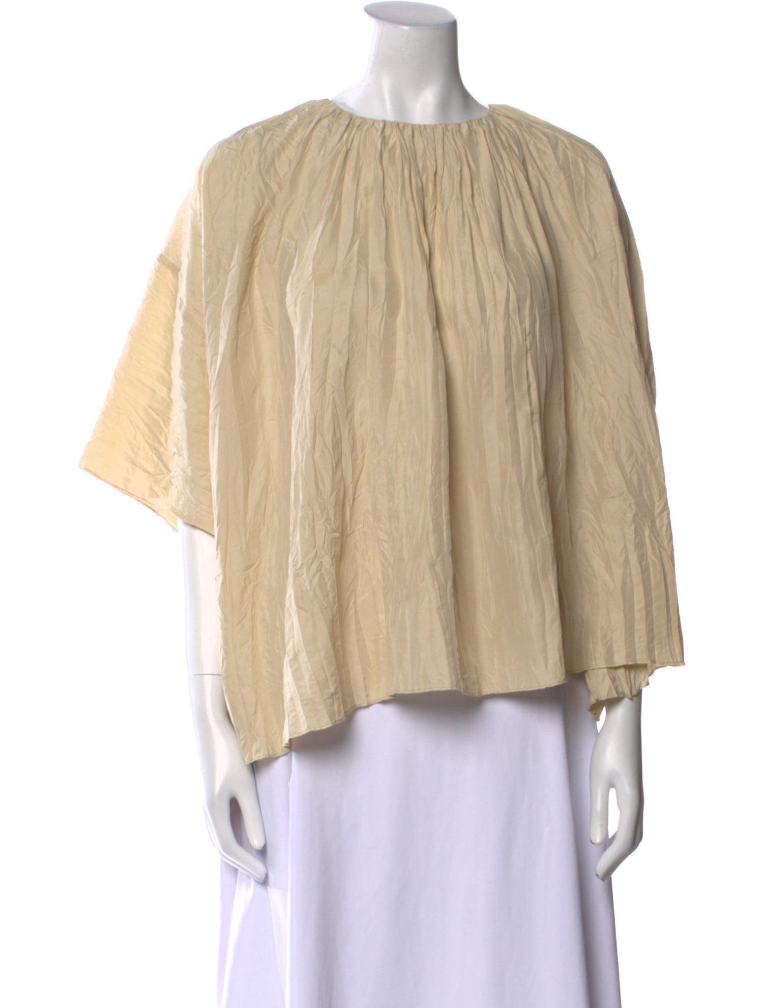 TOTEME Crinkled Silk Blouse