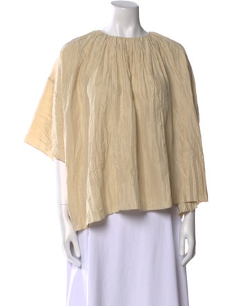 TOTEME Crinkled Silk Blouse