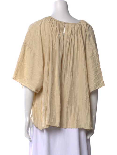 TOTEME Crinkled Silk Blouse