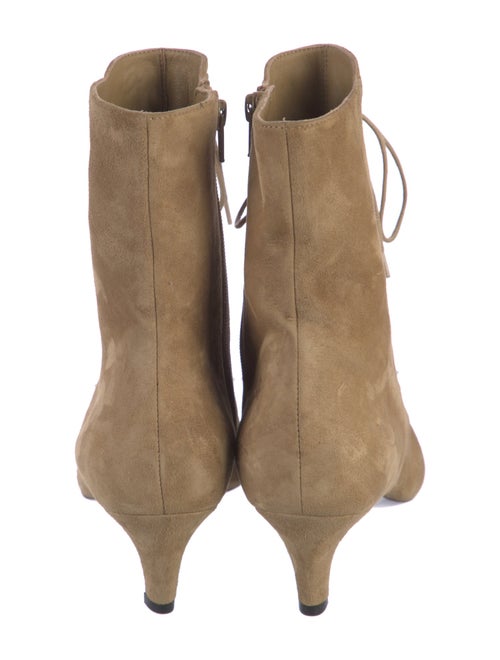 TOTEME Suede Lace-Up Boots