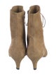 TOTEME Suede Lace-Up Boots