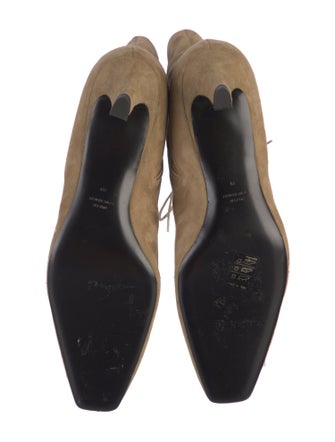 TOTEME Suede Lace-Up Boots