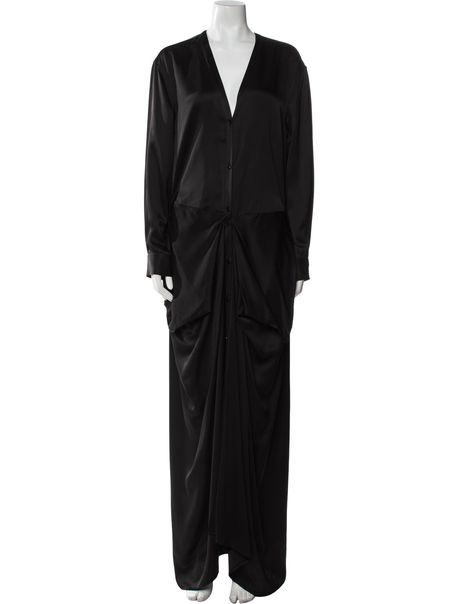 TOTEME V-Neck Long Dress