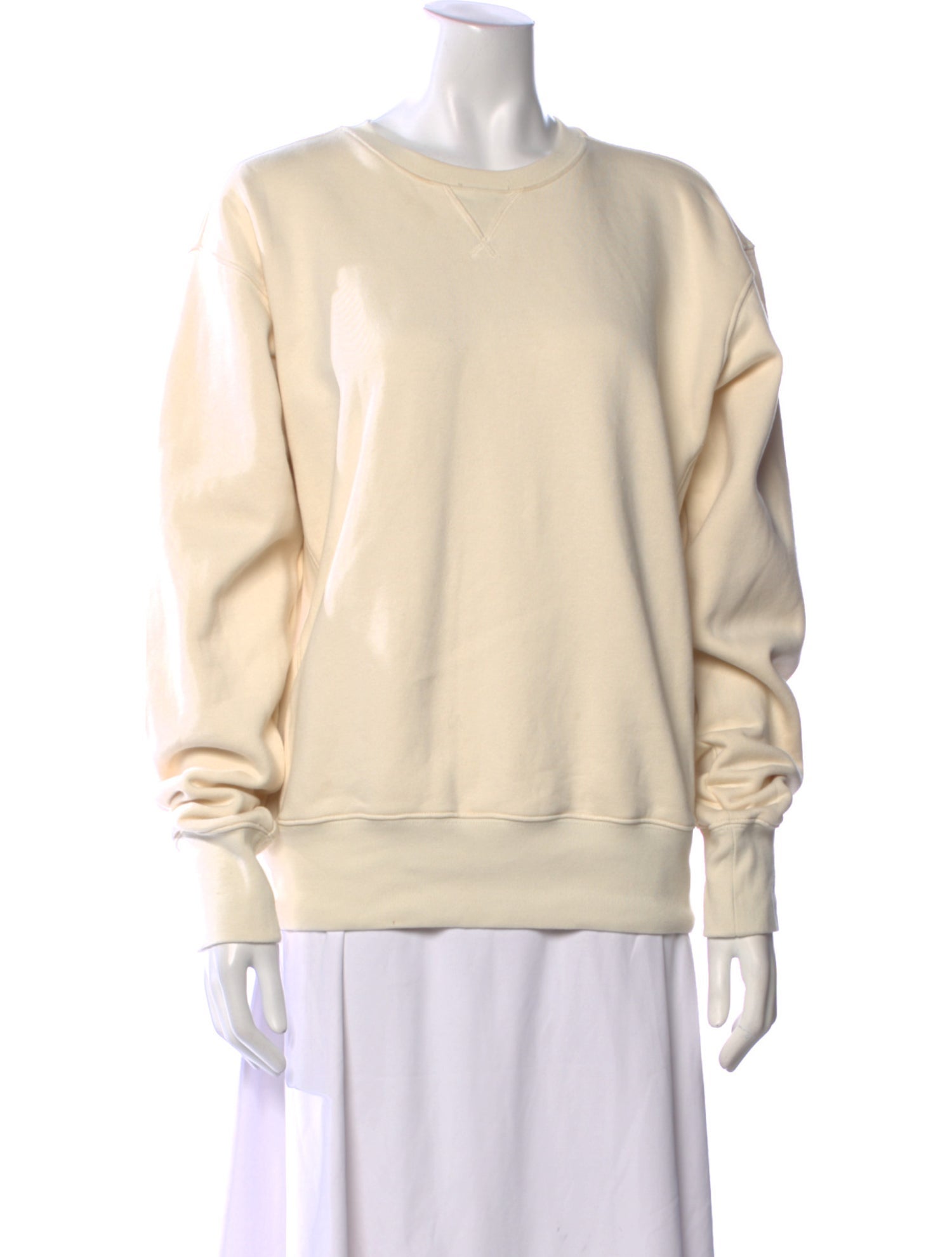 TOTEME Crewneck Long Sleeve Crew Neck Sweatshirt