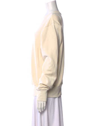 TOTEME Crewneck Long Sleeve Crew Neck Sweatshirt