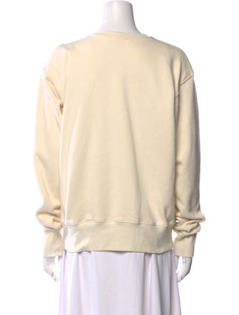 TOTEME Crewneck Long Sleeve Crew Neck Sweatshirt