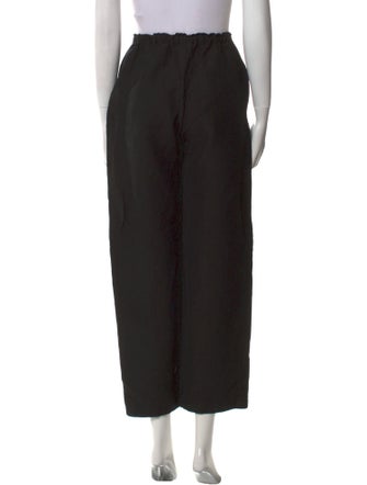 TOTEME Stretch Linen Slacks Wide Leg Pants