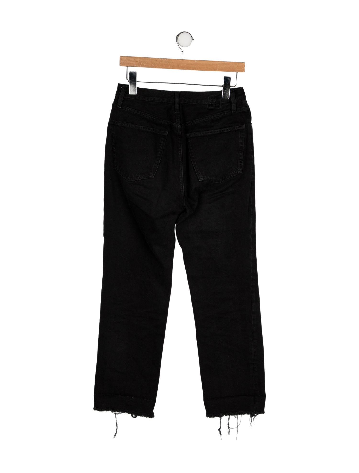 TOTEME Classic Cut Denim Straight Leg Jeans