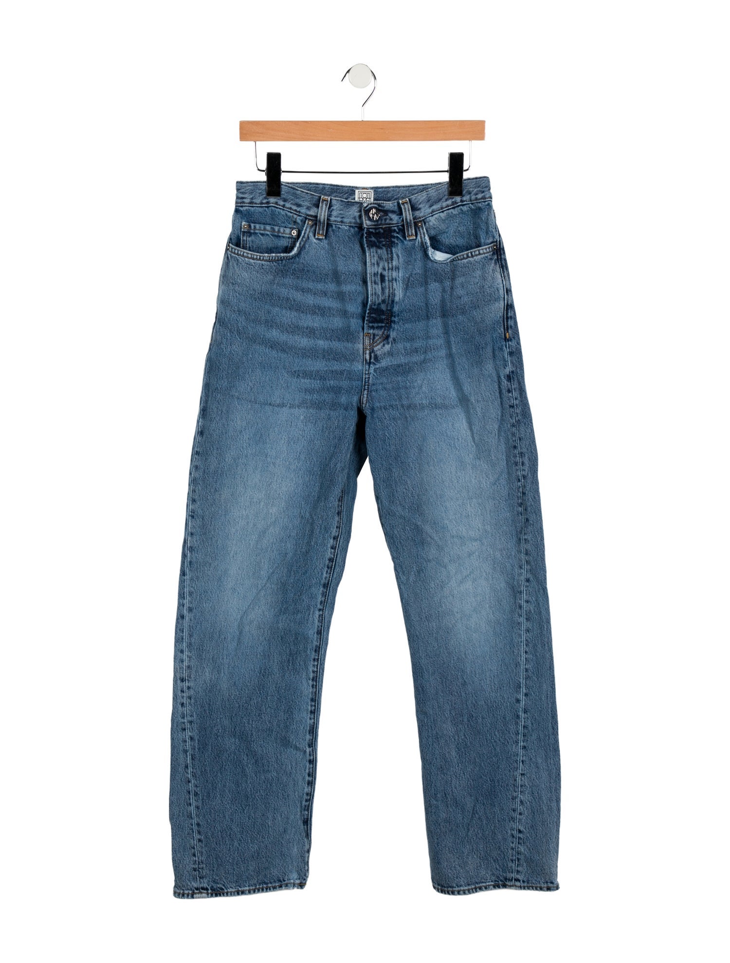 TOTEME High-Rise Wide Leg Jeans