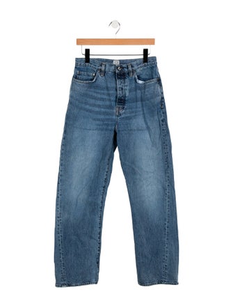 TOTEME High-Rise Wide Leg Jeans