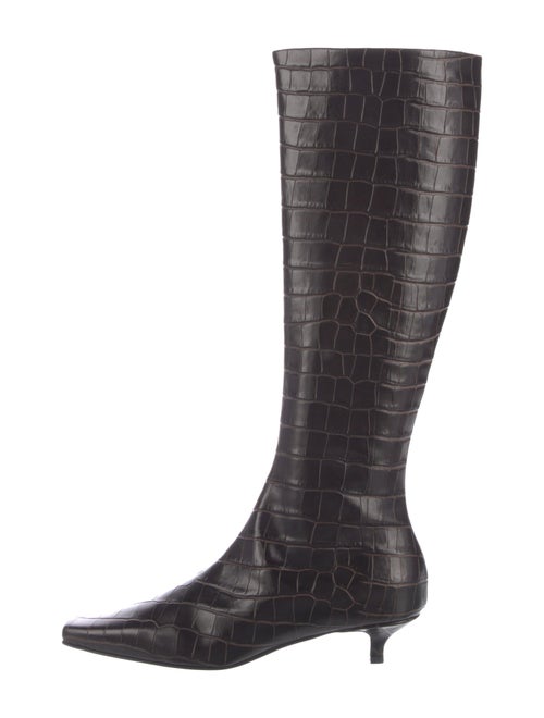 TOTEME Embossed Leather Boots