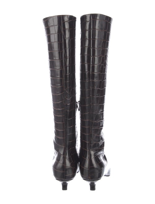 TOTEME Embossed Leather Boots