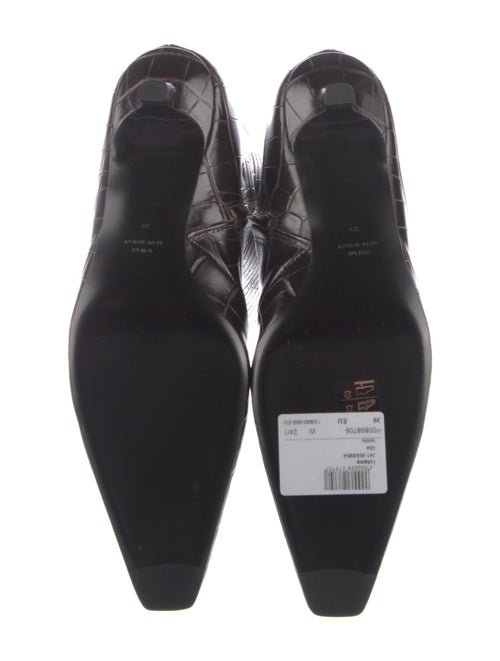 TOTEME Embossed Leather Boots