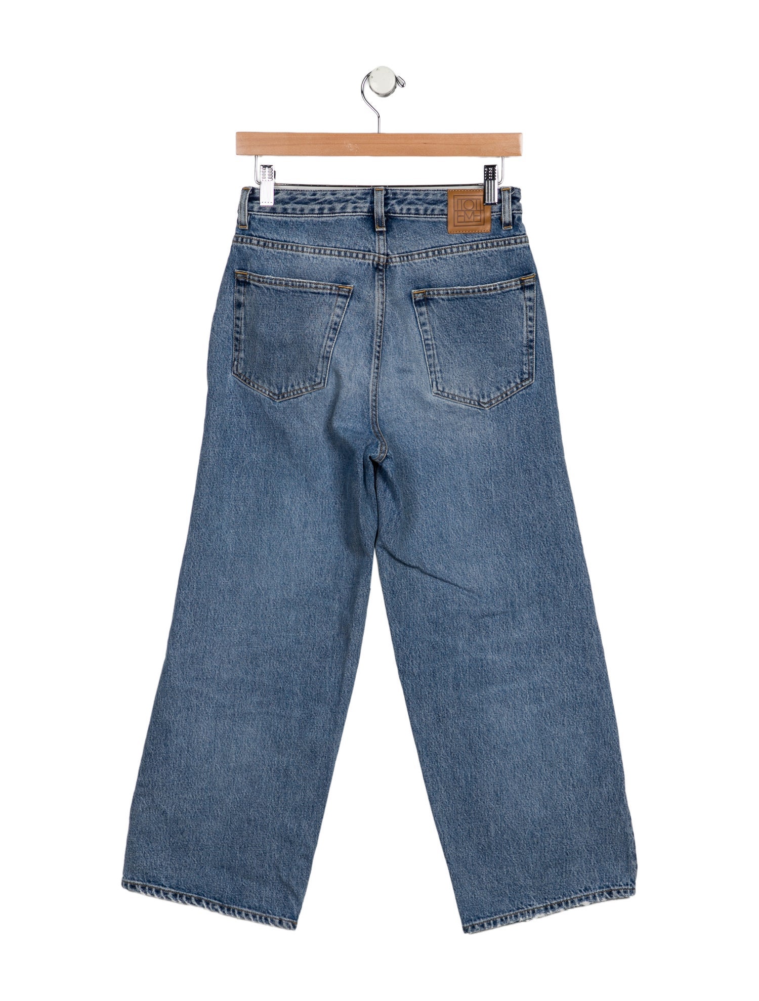 TOTEME High-Rise Wide Leg Jeans