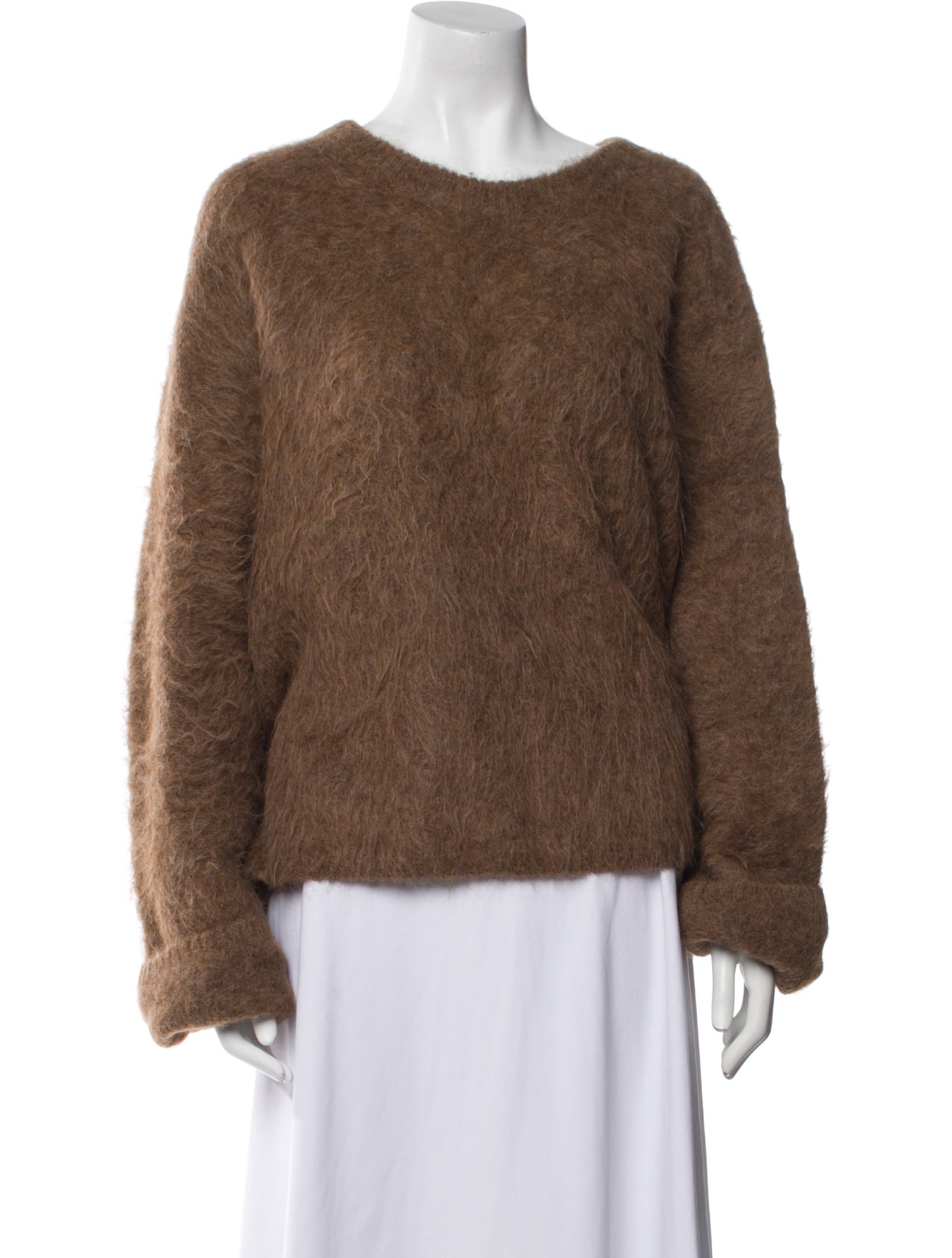 TOTEME Alpaca Scoop Neck Sweater