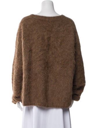 TOTEME Alpaca Scoop Neck Sweater