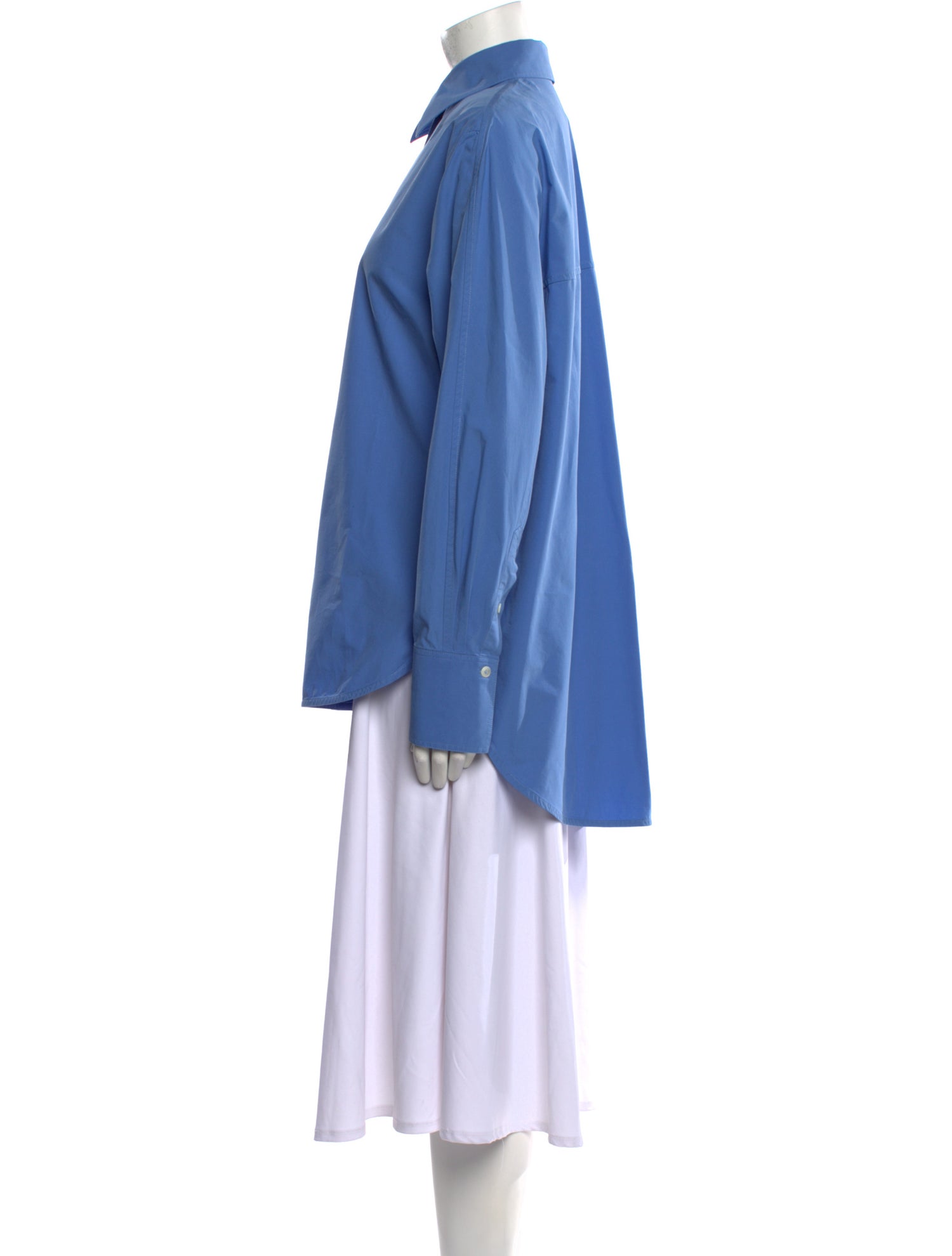 TOTEME Long Sleeve Button-Up Top